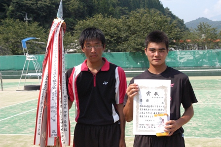 第６４回　山陰少年ソフトテニス選手権大会（中学生男子の部）結果
