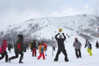 第3回奥大山スノーソフトバレーボール大会開催！