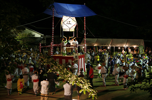 江尾十七夜　こだいじ踊り