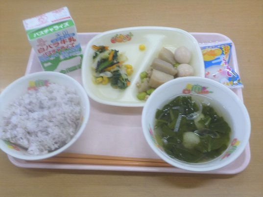 ９月２８日木曜日の給食